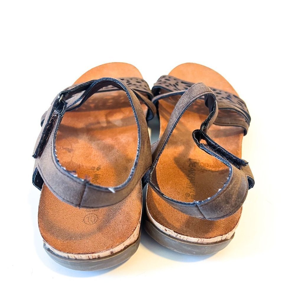 BEARPAW Women's Glenda Sandals Brown Size 10 - Picture 6 of 10